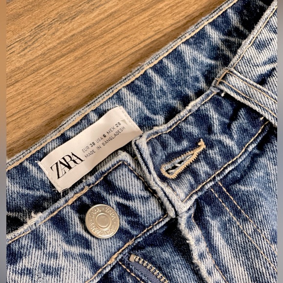 Zara Denim - ZARA| high rise wide leg jeans